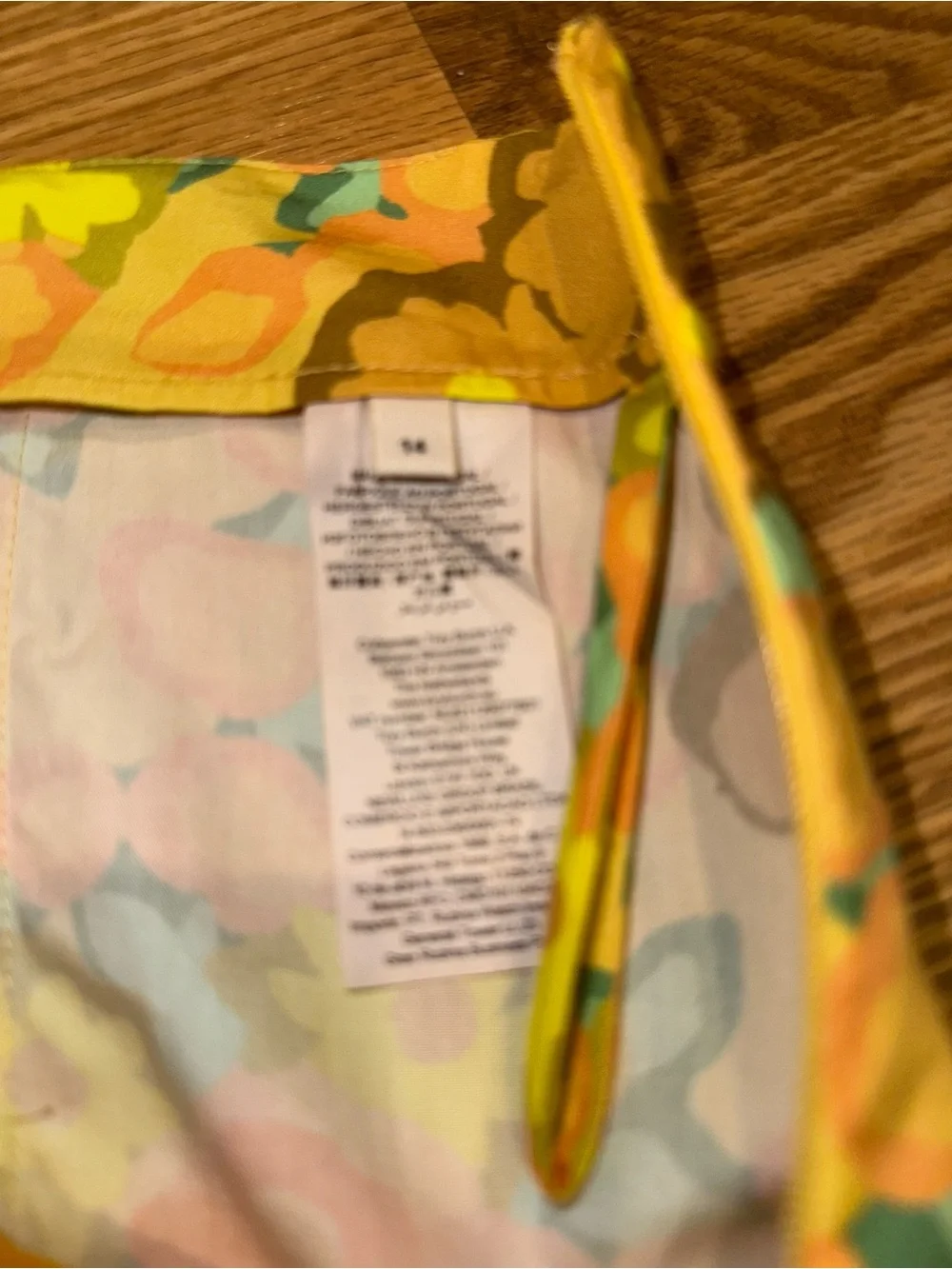 Tory Burch Blossom Poplin‎ Skort size 14